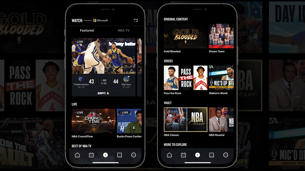 NBA app